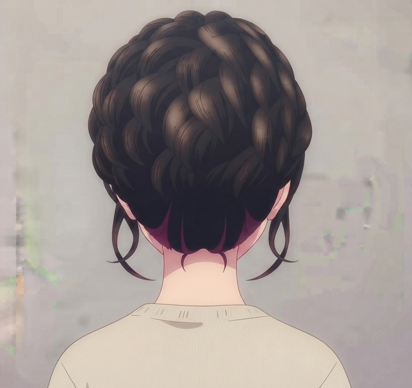 Female · Braided Crown · Back